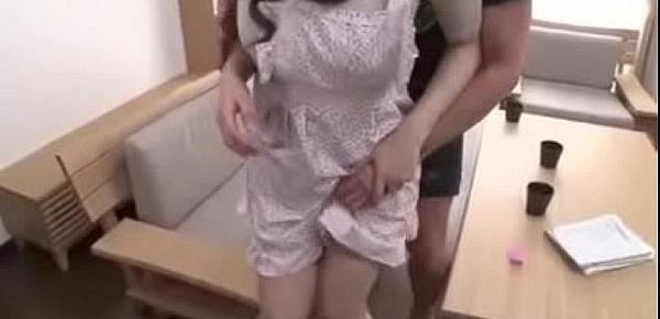  Japanese bigtits mom forced son when dad just go work